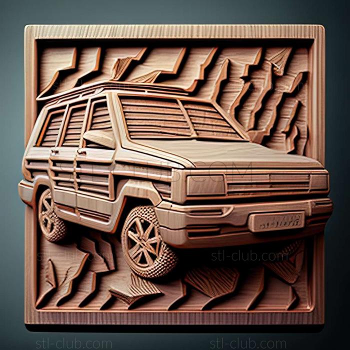 3D модель Hyundai Galloper (STL)